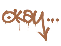 Graffiti Okay (Tiger Orange) - Preço e onde comprar no CS2