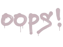 Graffiti Oops (War Pig Pink) - Preço e onde comprar no CS2