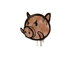 Graffiti Piggles (Tiger Orange) - Preço e onde comprar no CS2