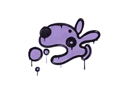 Graffiti Popdog (Violent Violet) - Preço e onde comprar no CS2