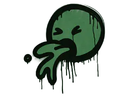 Graffiti Puke (Jungle Green) - Preço e onde comprar no CS2