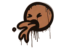 Graffiti Puke (Tiger Orange) - Preço e onde comprar no CS2