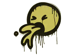 Graffiti Puke (Tracer Yellow) - Preço e onde comprar no CS2