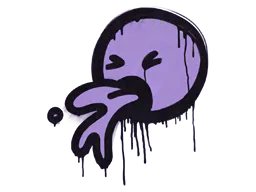 Graffiti Puke (Violent Violet) - Preço e onde comprar no CS2