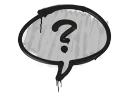Graffiti Question Mark (Shark White) - Preço e onde comprar no CS2