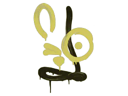 Graffiti Recoil AUG (Tracer Yellow) - Preço e onde comprar no CS2