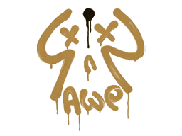 Graffiti Recoil AWP (Desert Amber) - Preço e onde comprar no CS2