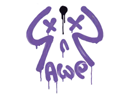 Graffiti Recoil AWP (Monster Purple) - Preço e onde comprar no CS2