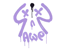 Graffiti Recoil AWP (Violent Violet) - Preço e onde comprar no CS2