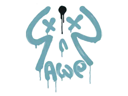 Graffiti Recoil AWP (Wire Blue) - Preço e onde comprar no CS2