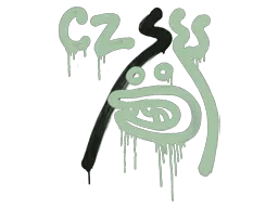 Graffiti Recoil CZ-75 (Cash Green) - Preço e onde comprar no CS2