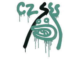 Graffiti Recoil CZ-75 (Frog Green) - Preço e onde comprar no CS2