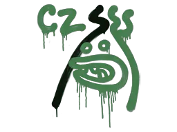 Graffiti Recoil CZ-75 (Jungle Green) - Preço e onde comprar no CS2