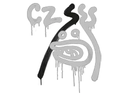 Graffiti Recoil CZ-75 (Shark White) - Preço e onde comprar no CS2