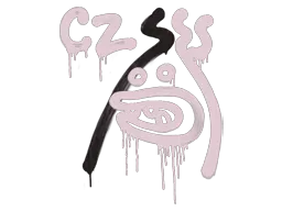 Graffiti Recoil CZ-75 (War Pig Pink) - Preço e onde comprar no CS2