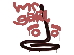 Graffiti Recoil Galil AR (Blood Red) - Preço e onde comprar no CS2