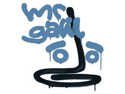 Graffiti Recoil Galil AR (Monarch Blue) - Preço e onde comprar no CS2