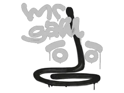 Graffiti Recoil Galil AR (Shark White) - Preço e onde comprar no CS2