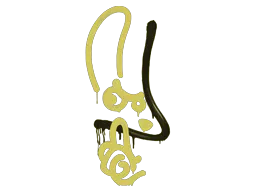 Graffiti Recoil M4A1-S (Tracer Yellow) - Preço e onde comprar no CS2