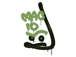 Graffiti Recoil MAC-10 (Battle Green) - Preço e onde comprar no CS2