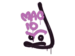 Graffiti Recoil MAC-10 (Bazooka Pink) - Preço e onde comprar no CS2