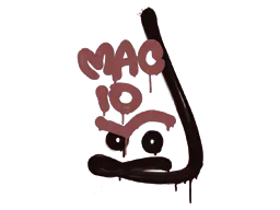 Graffiti Recoil MAC-10 (Brick Red) - Preço e onde comprar no CS2