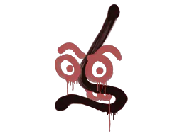 Graffiti Recoil MP7 (Blood Red) - Preço e onde comprar no CS2