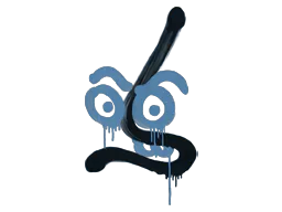 Graffiti Recoil MP7 (Monarch Blue) - Preço e onde comprar no CS2