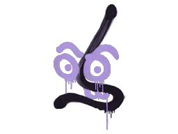 Graffiti Recoil MP7 (Violent Violet) - Preço e onde comprar no CS2