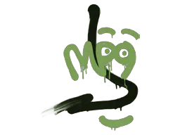 Graffiti Recoil MP9 (Battle Green) - Preço e onde comprar no CS2