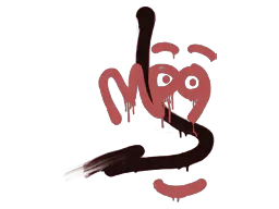 Graffiti Recoil MP9 (Blood Red) - Preço e onde comprar no CS2