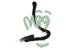 Graffiti Recoil MP9 (Cash Green) - Preço e onde comprar no CS2