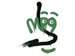 Graffiti Recoil MP9 (Jungle Green) - Preço e onde comprar no CS2