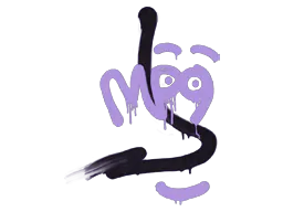 Graffiti Recoil MP9 (Violent Violet) - Preço e onde comprar no CS2