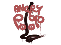 Graffiti Recoil P90 (Blood Red) - Preço e onde comprar no CS2