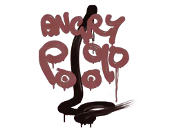 Graffiti Recoil P90 (Brick Red) - Preço e onde comprar no CS2