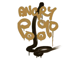 Graffiti Recoil P90 (Desert Amber) - Preço e onde comprar no CS2