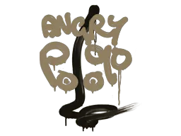 Graffiti Recoil P90 (Dust Brown) - Preço e onde comprar no CS2