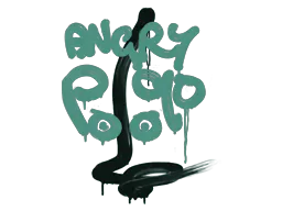 Graffiti Recoil P90 (Frog Green) - Preço e onde comprar no CS2