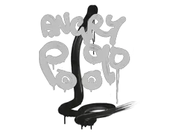 Graffiti Recoil P90 (Shark White) - Preço e onde comprar no CS2