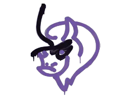 Graffiti Recoil PP-Bizon (Monster Purple) - Preço e onde comprar no CS2