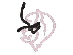 Graffiti Recoil PP-Bizon (War Pig Pink) - Preço e onde comprar no CS2