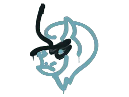 Graffiti Recoil PP-Bizon (Wire Blue) - Preço e onde comprar no CS2