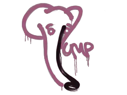 Graffiti Recoil UMP-45 (Princess Pink) - Preço e onde comprar no CS2