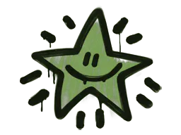 Graffiti Shining Star (Battle Green) - Preço e onde comprar no CS2