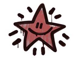Graffiti Shining Star (Blood Red) - Preço e onde comprar no CS2