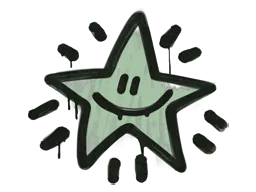 Graffiti Shining Star (Cash Green) - Preço e onde comprar no CS2