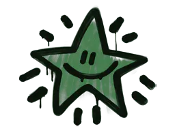 Graffiti Shining Star (Jungle Green) - Preço e onde comprar no CS2