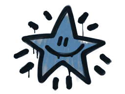 Graffiti Shining Star (Monarch Blue) - Preço e onde comprar no CS2