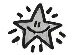 Graffiti Shining Star (Shark White) - Preço e onde comprar no CS2